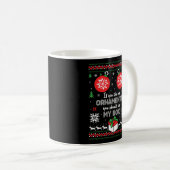 Mug Des Noël Coquins Inappropriés Comme Mes Ornements  (Devant droit)