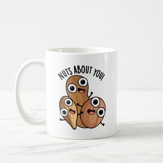 Mug Des Noix À Propos De Vous Drôle Puns De Nut (Gauche)