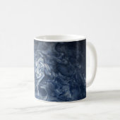 Mug Des nuages bleus scintillants de la planète Jupite (Devant droit)
