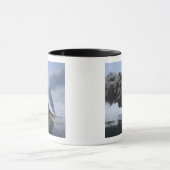 Mug Des nuages sombres de fumée et de feu émergent 3 (Centre)