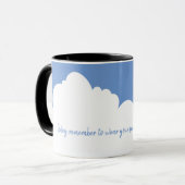 Mug des nuages souriants (Devant gauche)