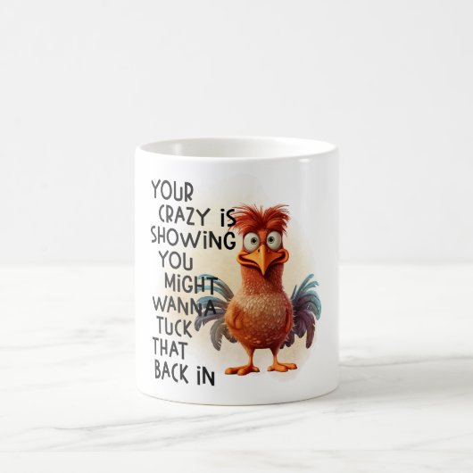 Mug Des oiseaux avec des paroles drôles ! (Centre)