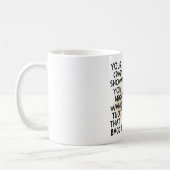 Mug Des oiseaux avec des paroles drôles ! (Gauche)
