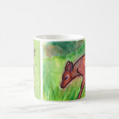 Mug Des pains de cerfs mignons (Centre)