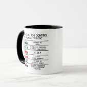 Mug des panneaux de tour (Devant gauche)
