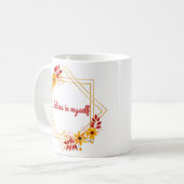 Mug des paroles motivationnelles et inspirantes pour l (Devant gauche)