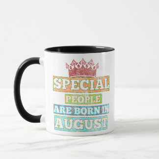 Mug Des personnes spéciales naissent en août - Anniver