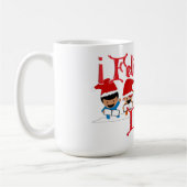 Mug Des petits caroleurs chantent Feliz Navidad Christ (Gauche)
