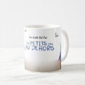 Mug "Des petits pas au dehors" (Devant droit)