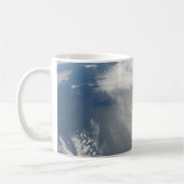 Mug Des Petits Satellites Orbitent Au-Dessus D'Une Par (Gauche)