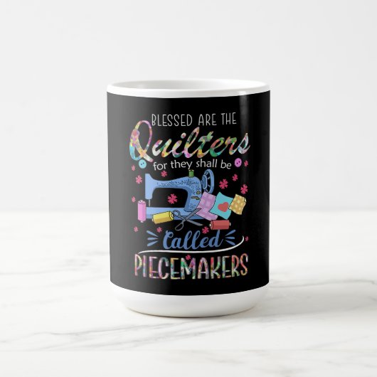 Mug Des Piecemakers Bienheureux Qui Cachent Les Idées (Centre)