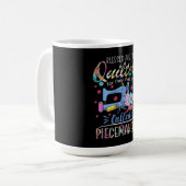 Mug Des Piecemakers Bienheureux Qui Cachent Les Idées (Devant gauche)