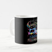 Mug Des Piecemakers Bienheureux Qui Cachent Les Idées  (Devant gauche)
