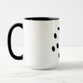 Mug Des pierres de cuisson, des dés. Jeux de hasard, j (Gauche)