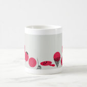 Mug Des points de repère rouges et drôles sur une tass (Centre)