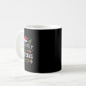 Mug Des Pyjamas De Noël En Famille Amusants Très Susce (Devant gauche)