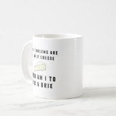 Mug Des rêves sucrés sont faits de fromage (Devant gauche)