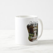 Mug Des routes difficiles - un dicton inspirant (Devant droit)