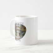 Mug Des routes difficiles - un dicton inspirant (Devant gauche)