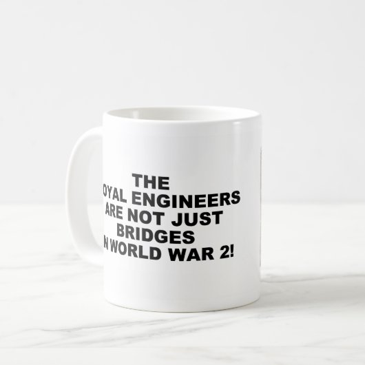 Mug des Royal Engineers (Devant gauche)