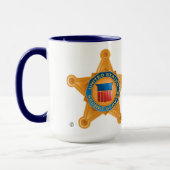Mug des services secrets des États-Unis (Gauche)