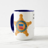 Mug des services secrets des États-Unis (Devant gauche)