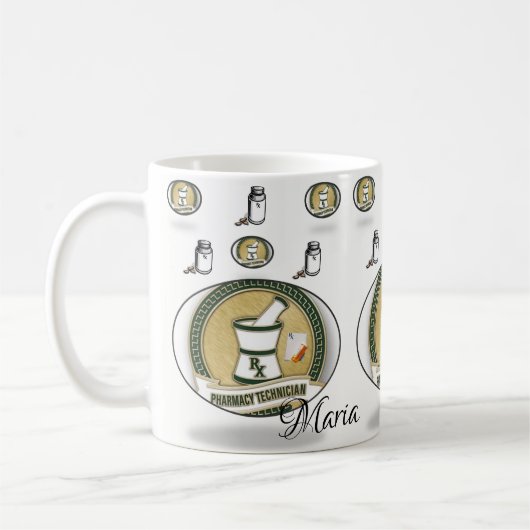 Mug des technologies de la pharmacie (Gauche)