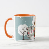 Mug des tigres de Noël (Gauche)