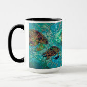 Mug des tortues de la Mosaïque indigénérosité (Gauche)