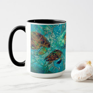 Mug des tortues de la Mosaïque indigénérosité