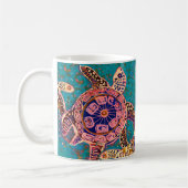 Mug des tortues de mer hawaïennes (Gauche)