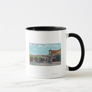 Mug Des touristes partent pour la scène de Tijuana