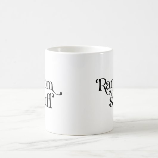 Mug Des trucs au hasard amusants (Centre)