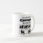 Mug Des Trucs De Cavapoo Imbéciles (Devant droit)