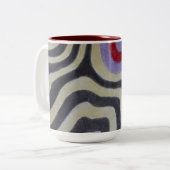 Mug des vagues colorées (Devant gauche)
