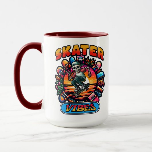 MUG DES VIBES DE SKATER ! (Gauche)