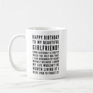 Mug Des voeux d'anniversaire sarcastique amusant pour
