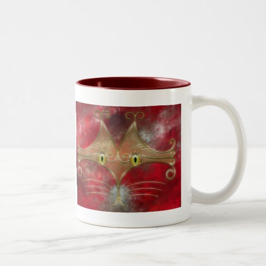 Mug des yeux de chat (Droit)