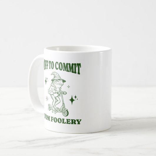 Mug Désactivé Pour Commencer Tom Foolery Wizard Frog D (Devant gauche)