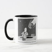 Mug Désastre drôle de météore frappant la Terre (Gauche)