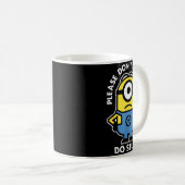 Mug Descable Me Don't Make Me Do Stuff Rtrait  (Devant droit)