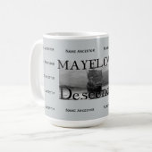Mug Descendant w/Room de fleur printanière pour 14 (Devant gauche)