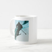 Mug Descendeur sur les rubans glacials (Devant gauche)