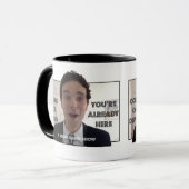 Mug Descends, tu es déjà là !Mug (Devant gauche)