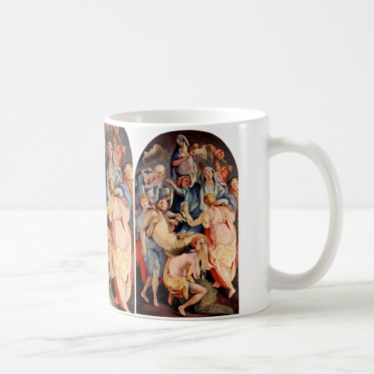 Mug Descente de la croix par Pontormo, Jacopo (Droite)