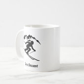 Mug "Descente pure" (Devant gauche)