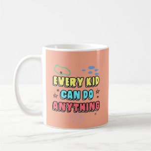 Mug Description de l'instruction de typographie en gra