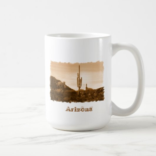 Mug désert à sepia, Arizona (Droite)