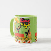 Mug Desert Bloom Fiesta lime (Devant gauche)