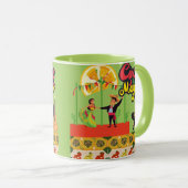 Mug Desert Bloom Fiesta lime (Devant droit)